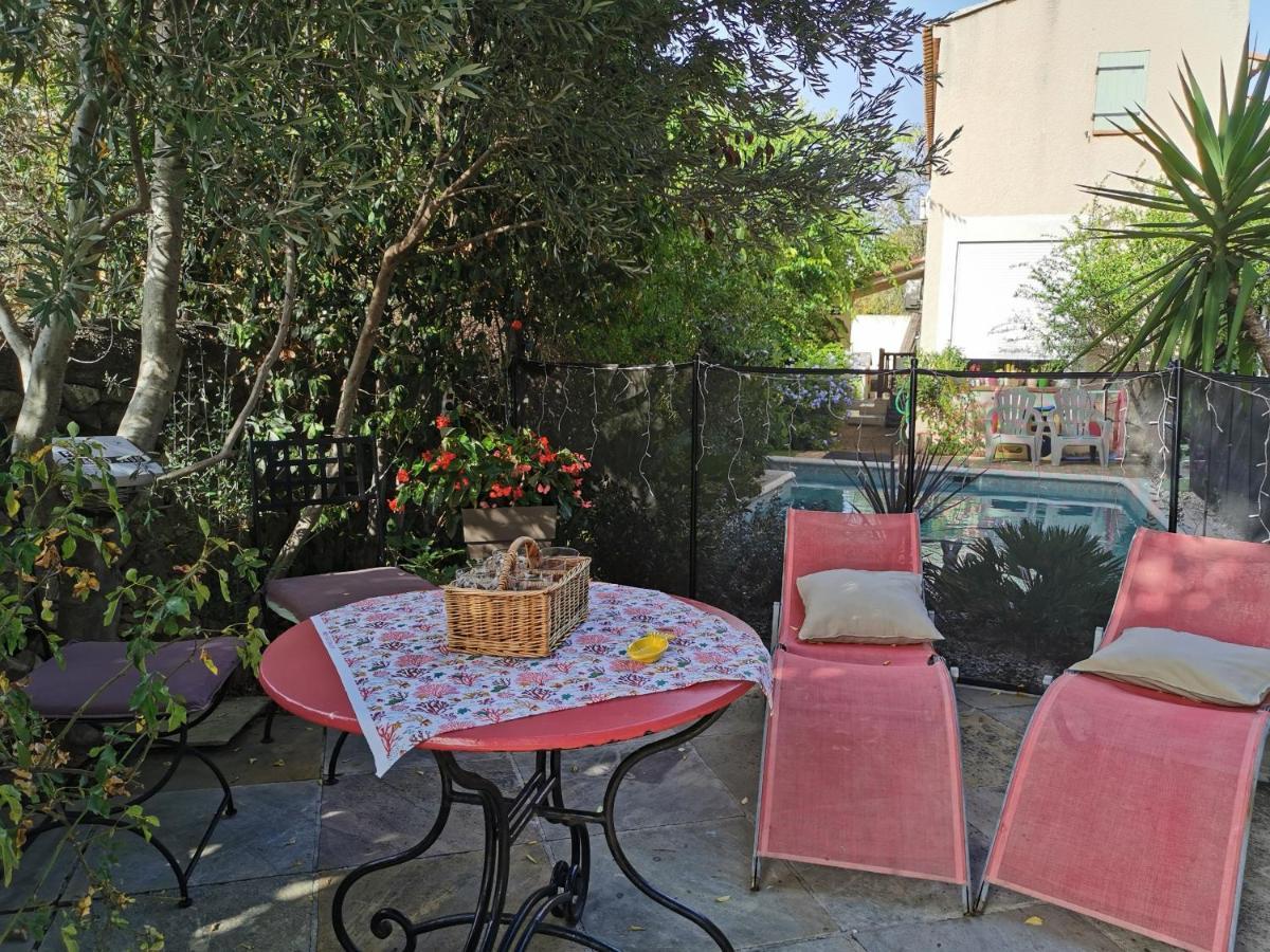 Appartement En Sous Sol De Villa Avec Acces Jardin Et Piscine 마르세유 외부 사진