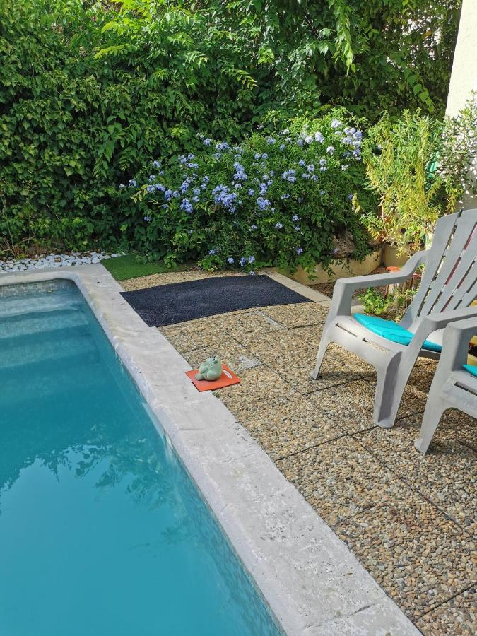 Appartement En Sous Sol De Villa Avec Acces Jardin Et Piscine 마르세유 외부 사진